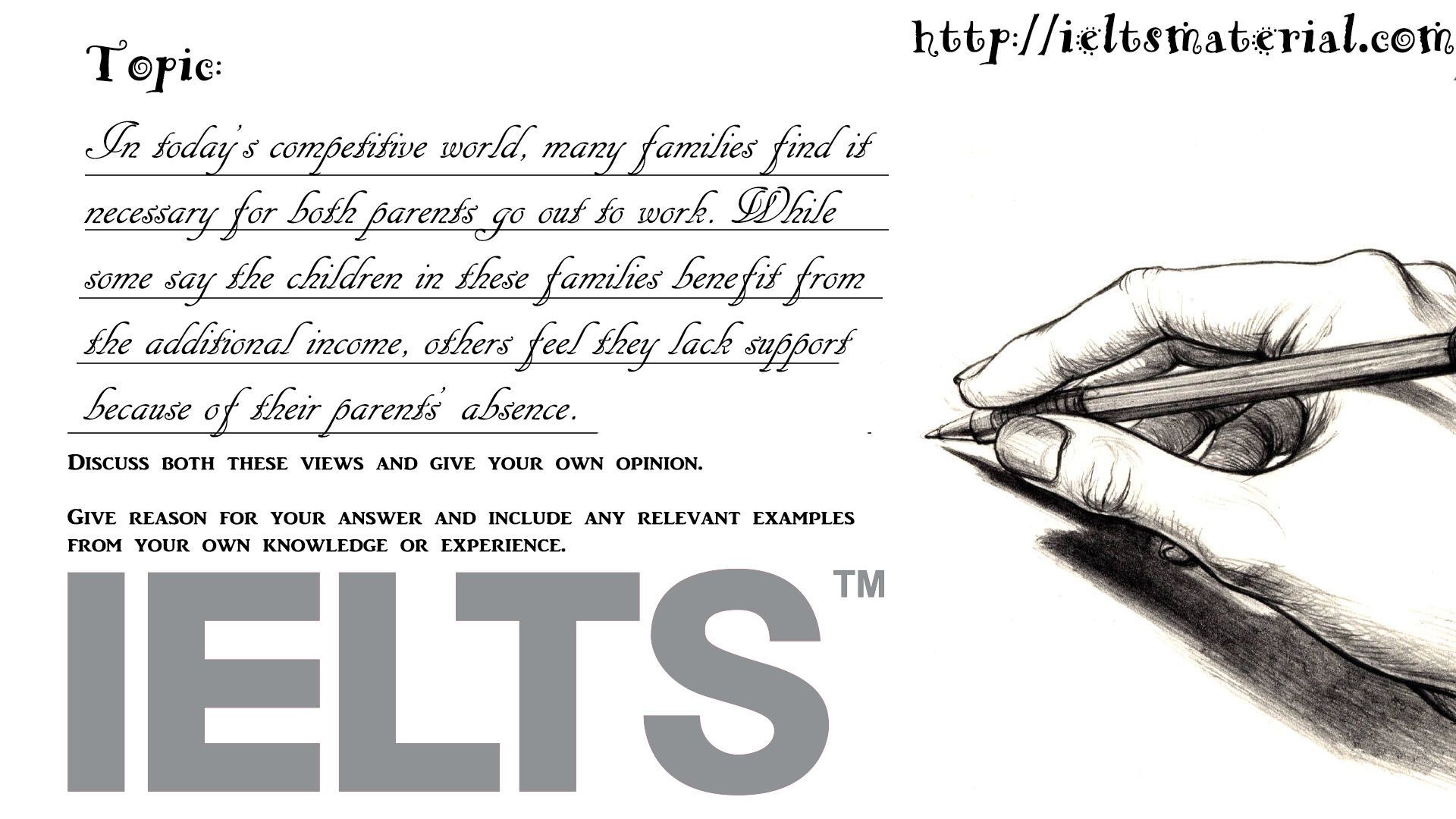 ielts essay topics list 2016