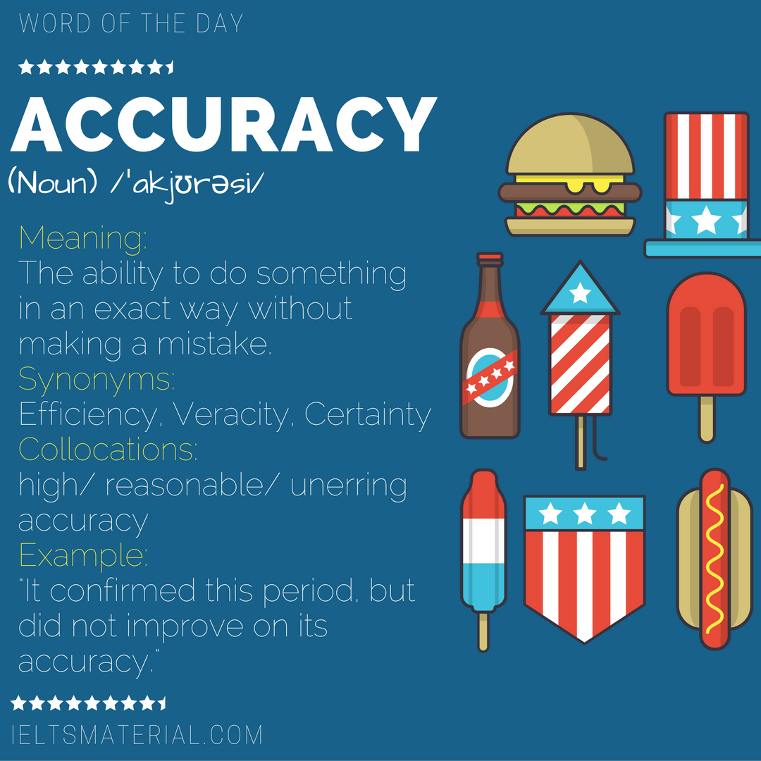 accuracy-word-of-the-day-for-ielts