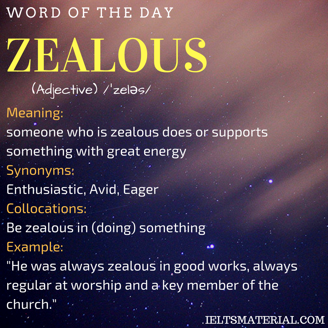 What Is A Zealous