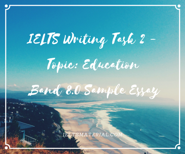 Esl band 6 essay