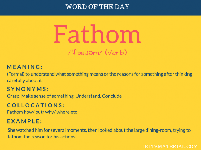 fathom-word-of-the-day-for-ielts