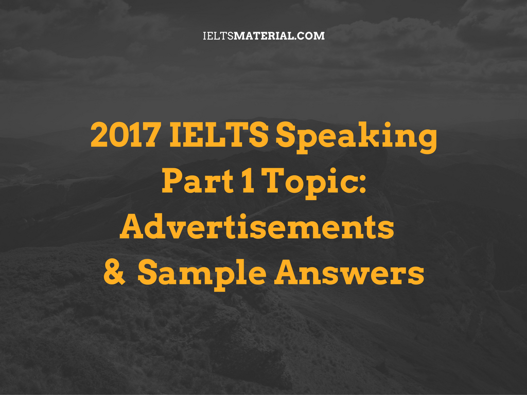 ielts speaking topics 2017 with answers pdf