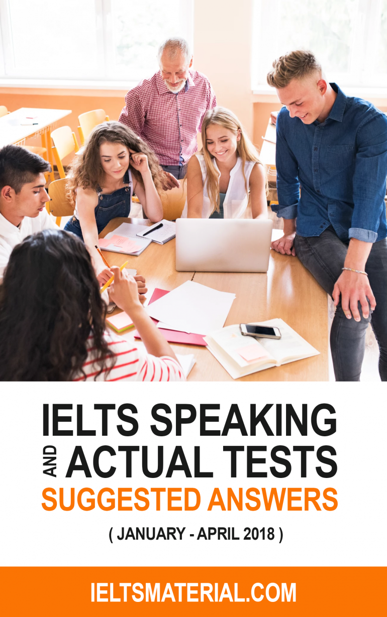 IELTS Speaking Tests 2018 with Band 9 Sample Answers