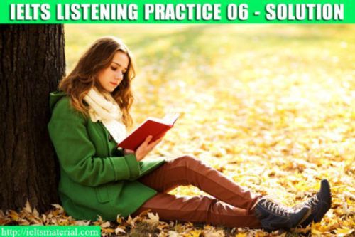 Reading Practice Test 06 – Solution