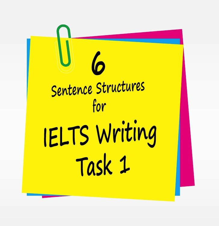 6 Useful Sentence Structures For IELTS Writing Task 1 To Get A 7 0 