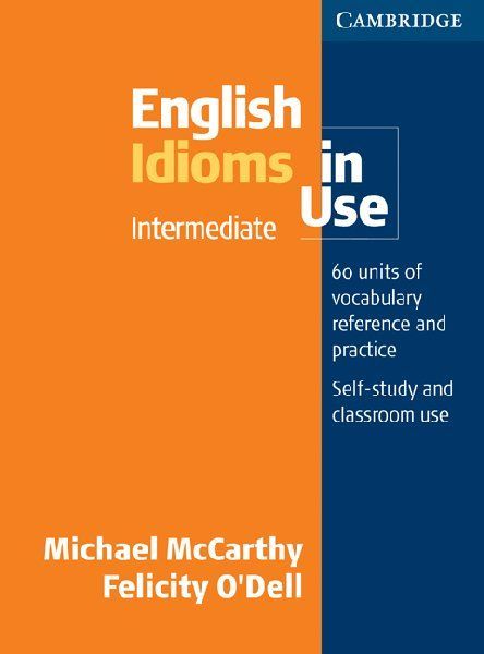 Cambridge English Idioms in Use  Intermediate advanced book 