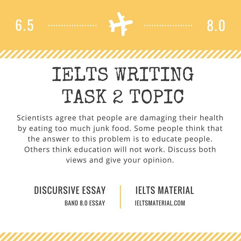 health and education ielts writing task 2