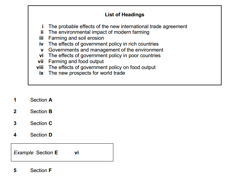 ieltsmaterial.com-matching heading to paragraph