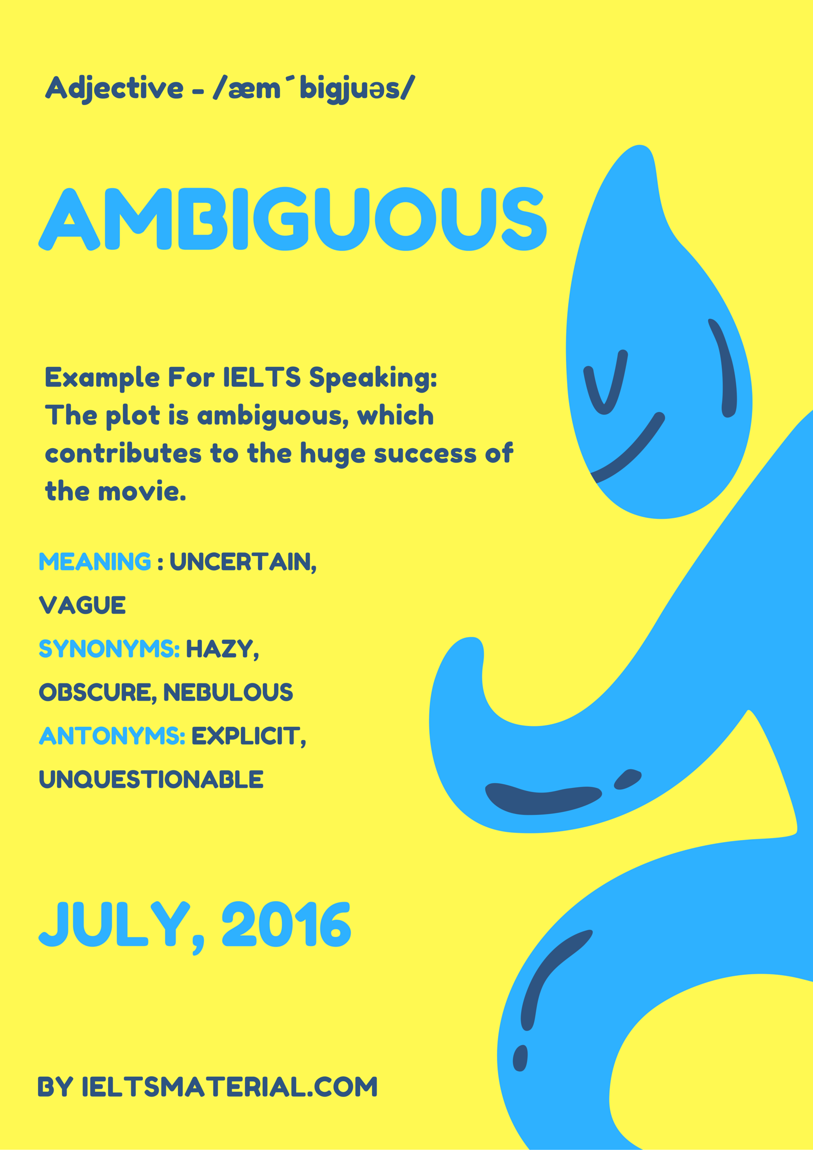 Ambiguous перевод. Idioms for IELTS speaking. Ambiguous.