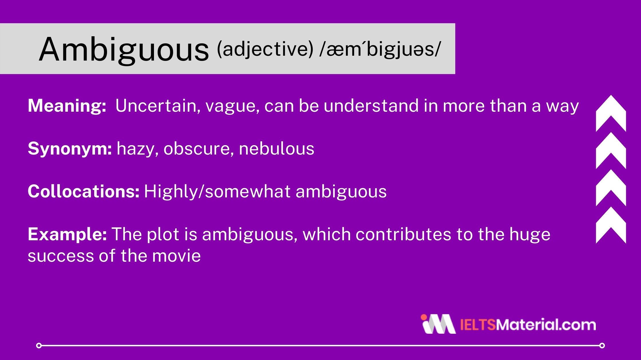 ambiguous-word-of-the-day-for-ielts-speaking-writing