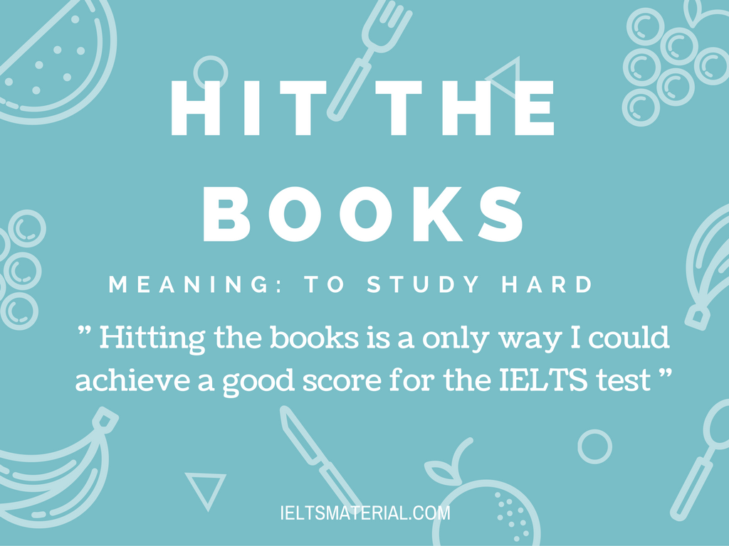 To Hit the Book – Idiom of the Day for IELTS Speaking