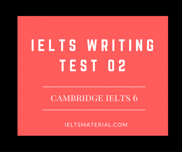 pdf ielts test practice 2 from Cambridge Practice IELTS 2 Writing Test IELTS