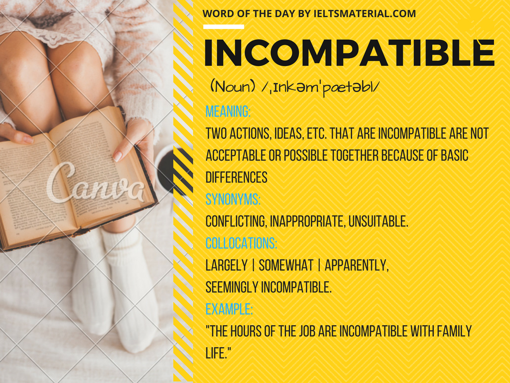 Incompatible list