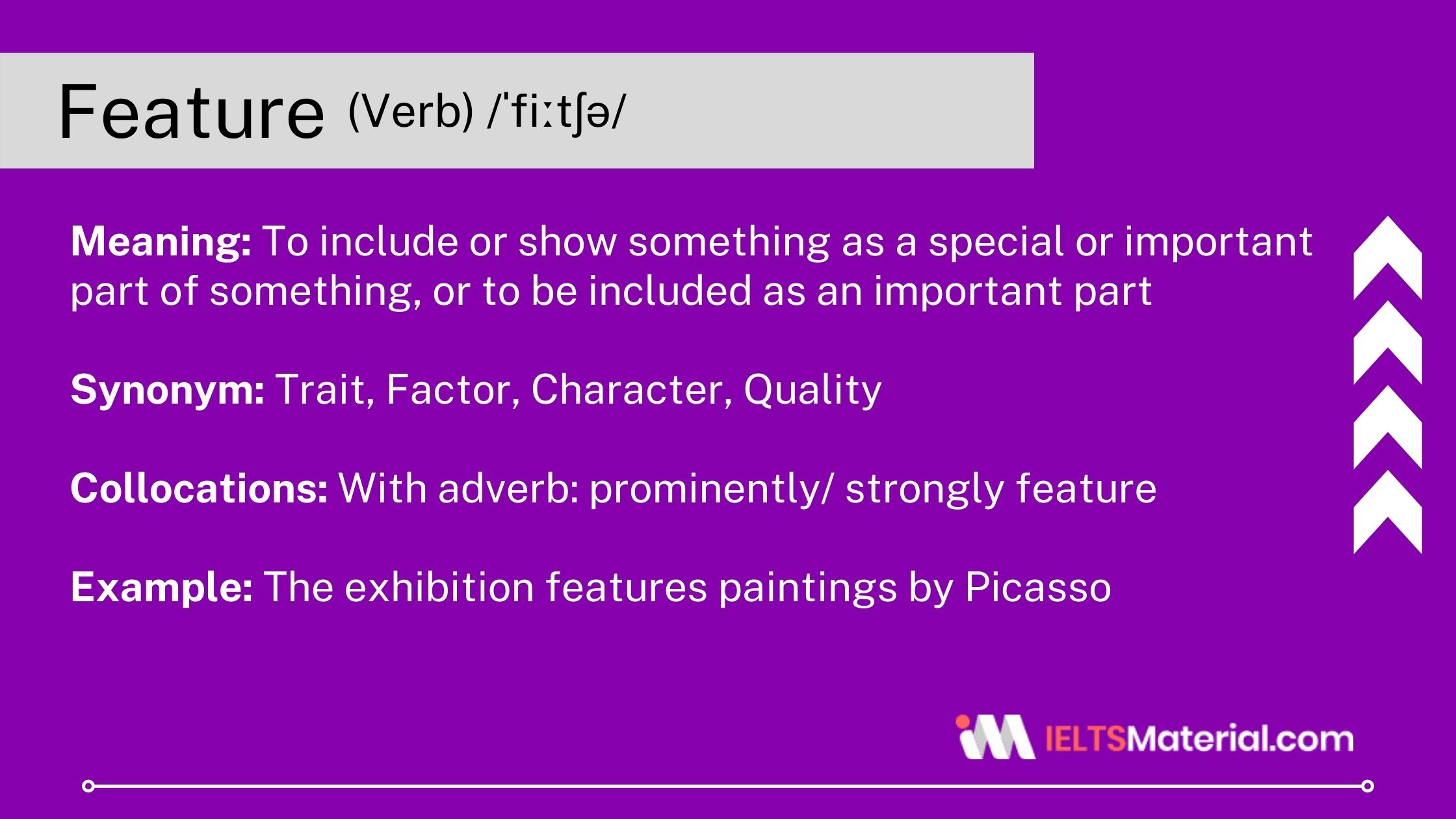 Feature – Word Of The Day For IELTS