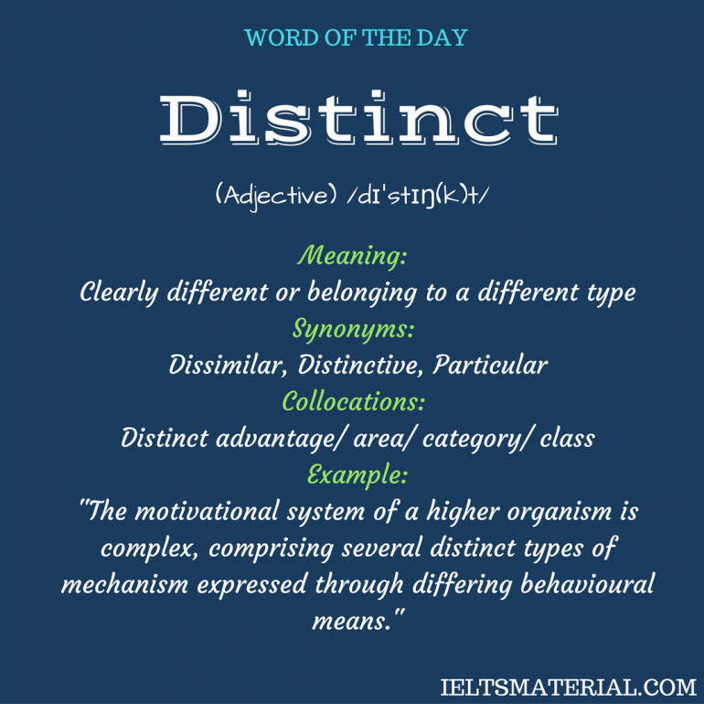 distinct-word-of-the-day-for-ielts