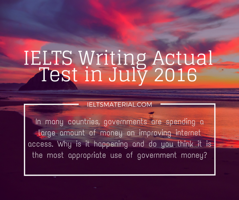 2 8 sample writing with task ielts band Sample Essay in Writing IELTS Band 8.0 2016 Test July & Actual