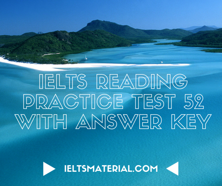 IELTS Reading Practice Test For IELTS Academic IELTS General Training