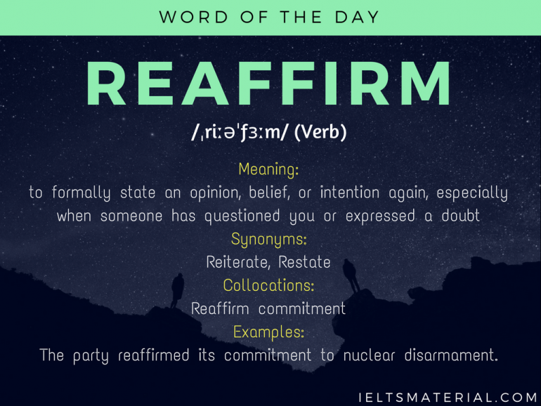 reaffirm-word-of-the-day-for-ielts-speaking-and-writing