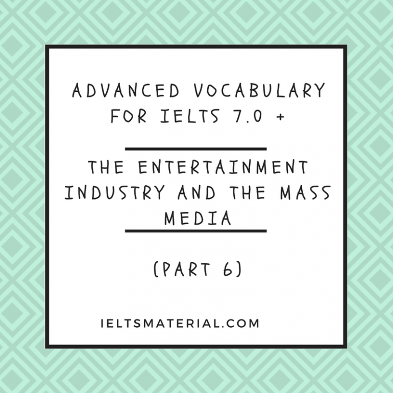Ielts Vocabulary Practice Exercise For Ielts Academic - 
