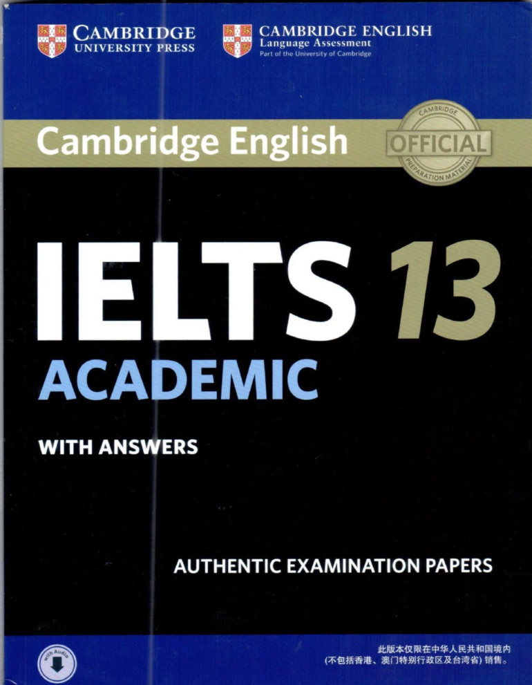 answers test 8 reading ielts 2 13 Academic Student's Cambridge Answers with Book IELTS