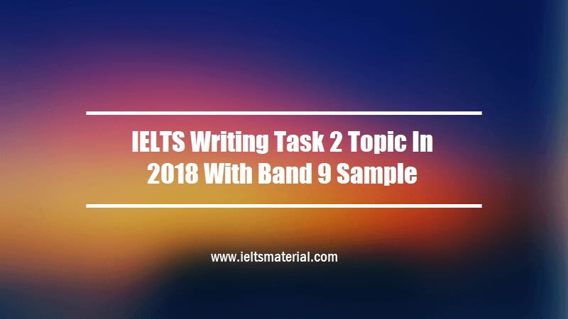 Academic IELTS Writing Task 2 Topic: International Sports & Sample Essay