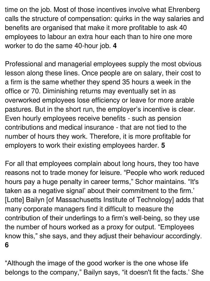 A Workaholic Economy 2