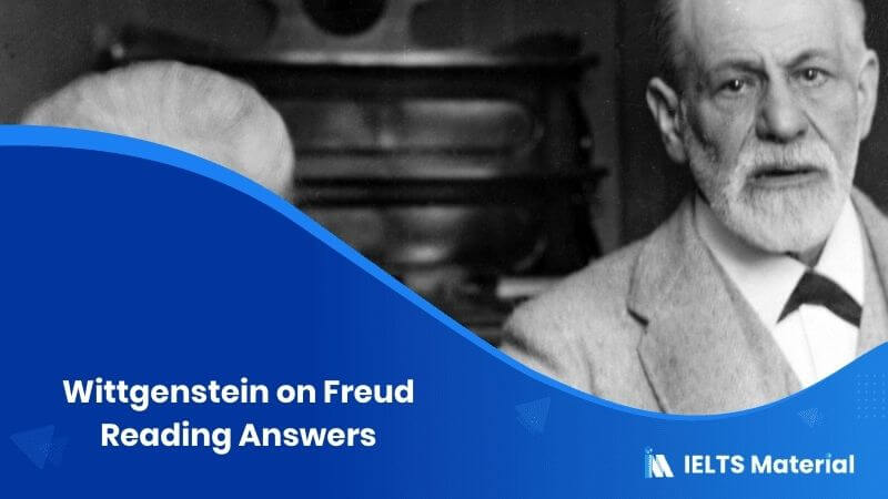 Wittgenstein on Freud Reading Answers