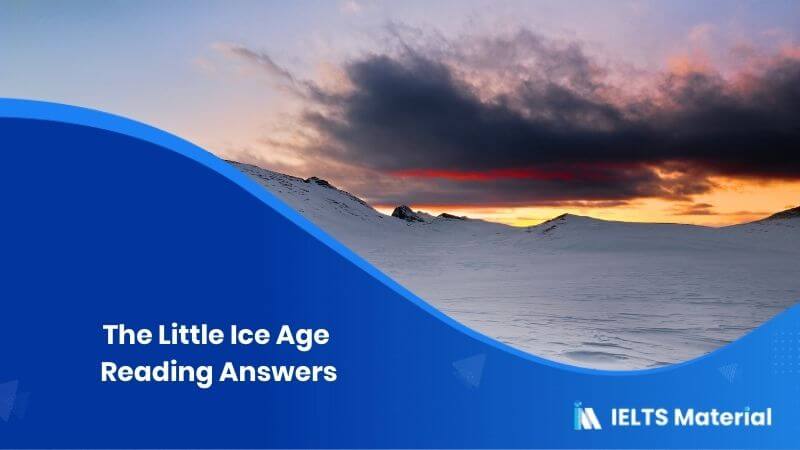 the-little-ice-age-ielts-reading-answers