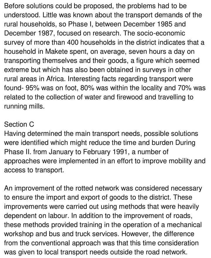 ‘Makete Integrated Rural Transport Project’ Answers_0002