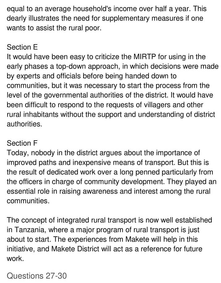 ‘Makete Integrated Rural Transport Project’ Answers_0005