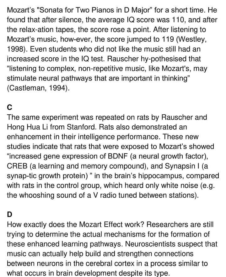 ‘The Mozart Effect’ Answers_0002