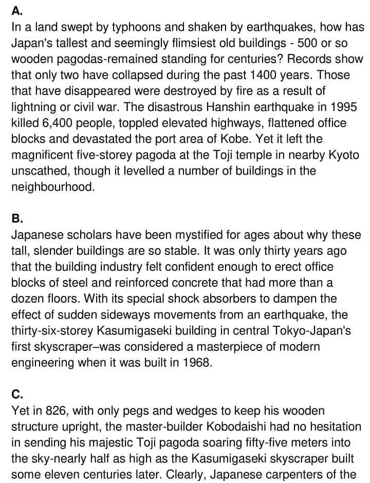 ‘Why Pagodas don't Fall Down’ Answers_0001
