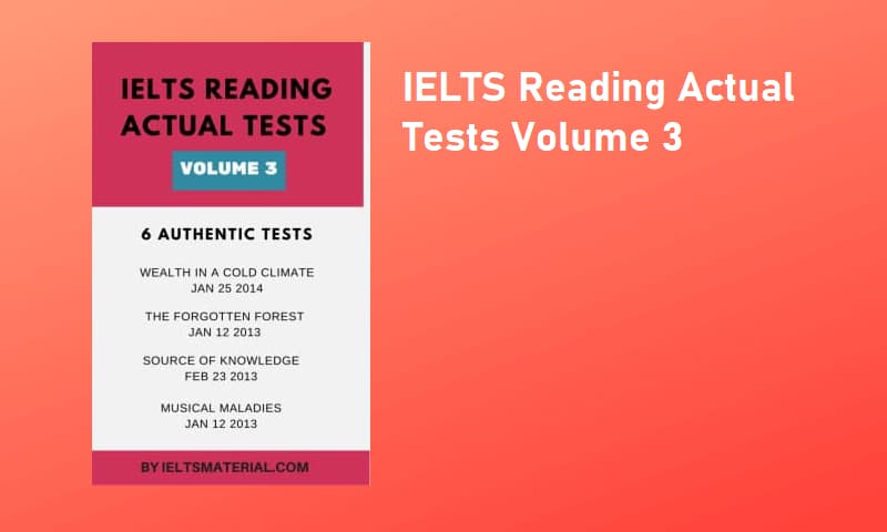 Ielts Reading Actual Test Volume Ebook