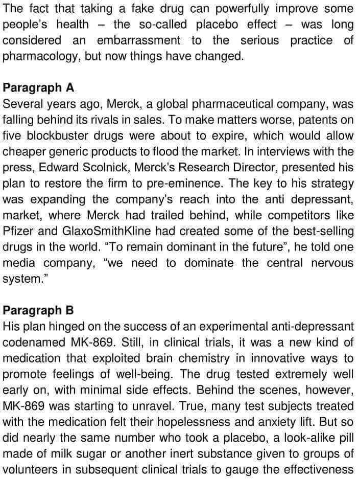 Examining The Placebo Effect - 0001