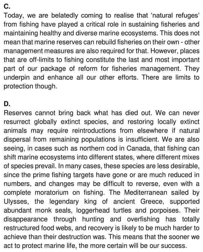 IELTS Academic Reading ‘The Future of fish’ Answers - 0002