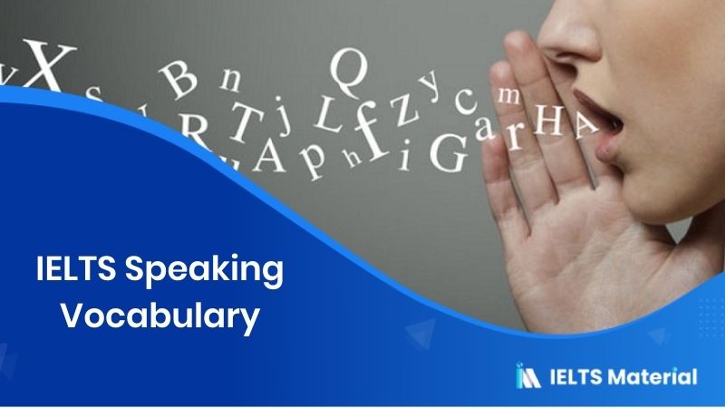 IELTS Speaking Vocabulary