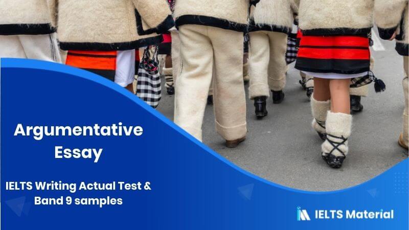 IELTS Writing Task 2 Argumentative Essay Topic: People should follow the customs and traditions