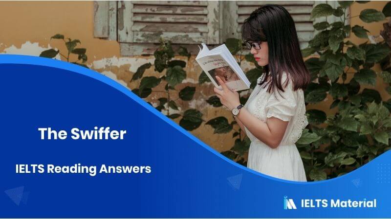 The Swiffer – IELTS Reading Answers