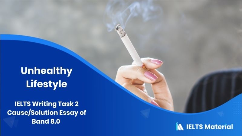 IELTS Writing Task 2 - Health Related Topics 