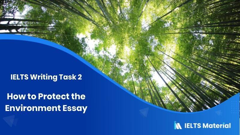 environment essay ielts with answers