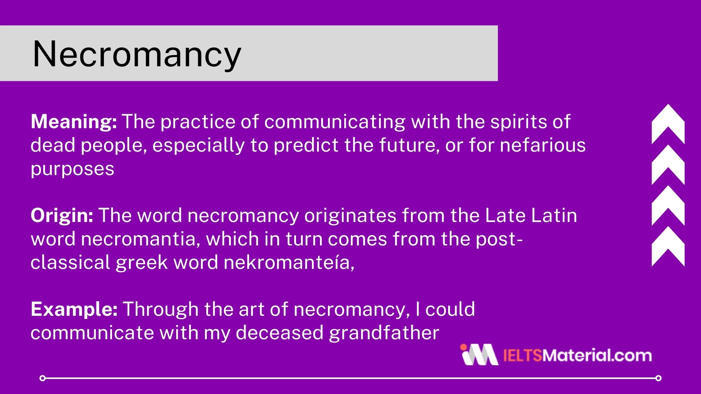 Necromancy meaning