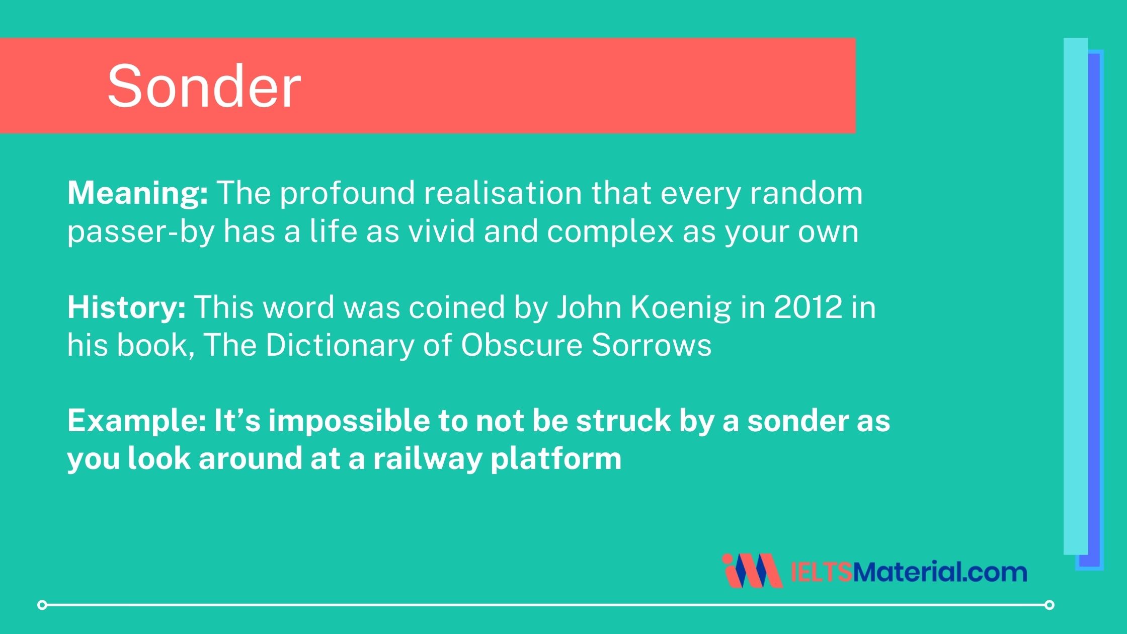 Word Sonder IELTSMaterial