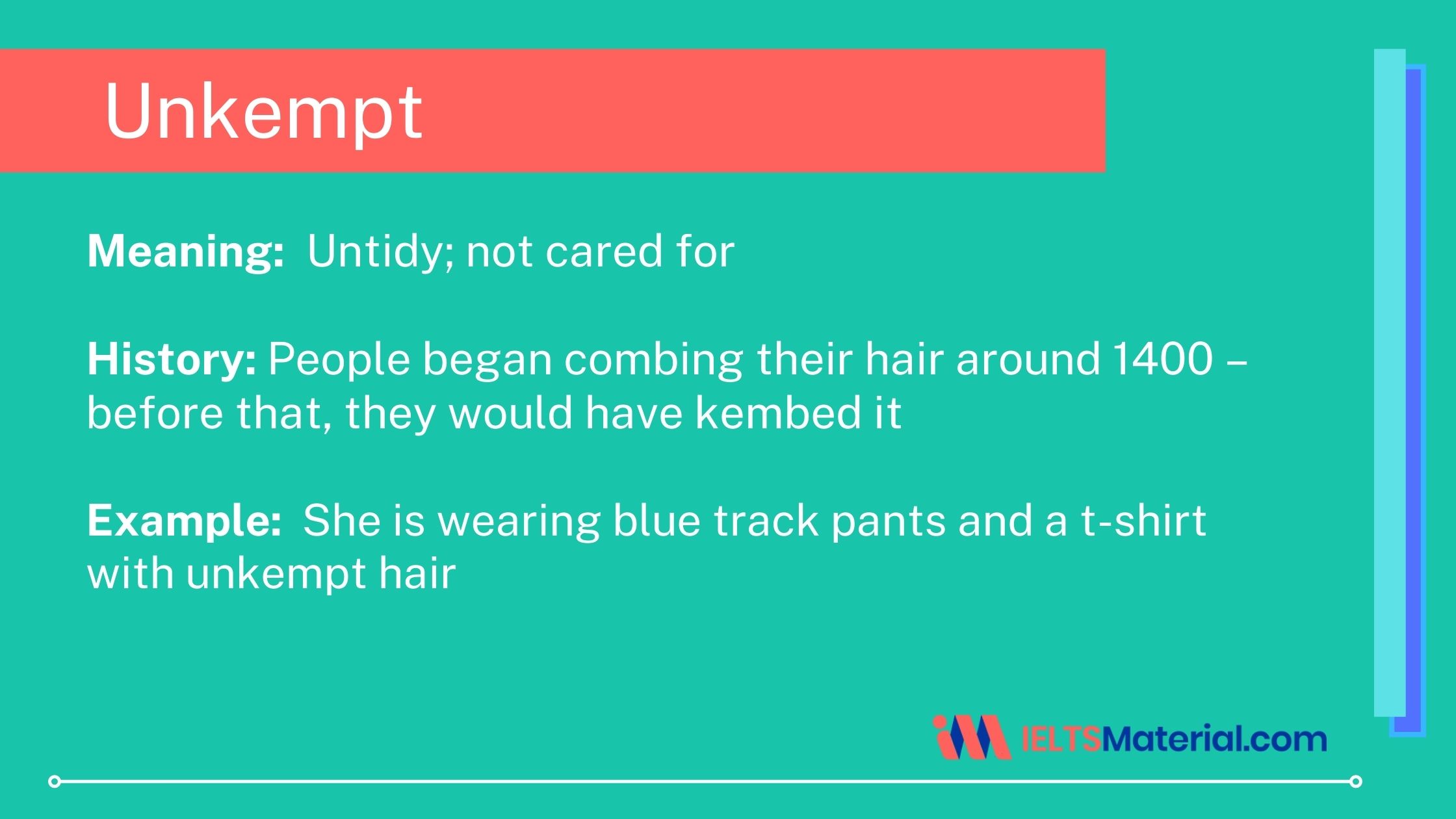 Word – Unkempt