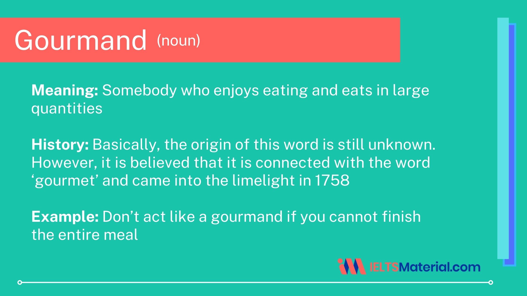 Word – Gourmand