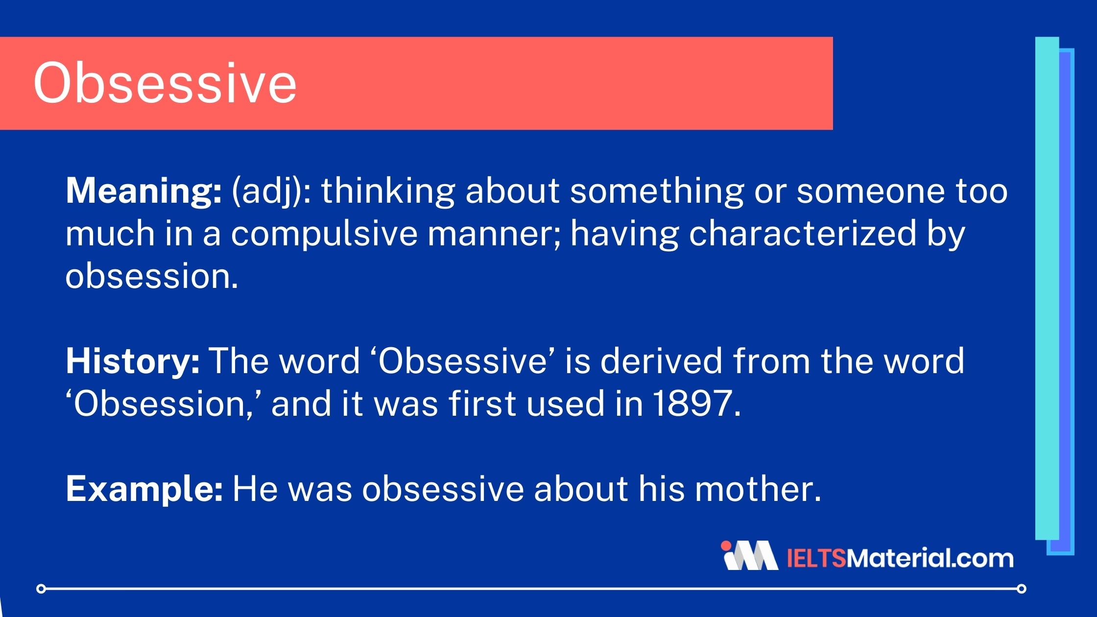 Word Obsessive IELTSMaterial