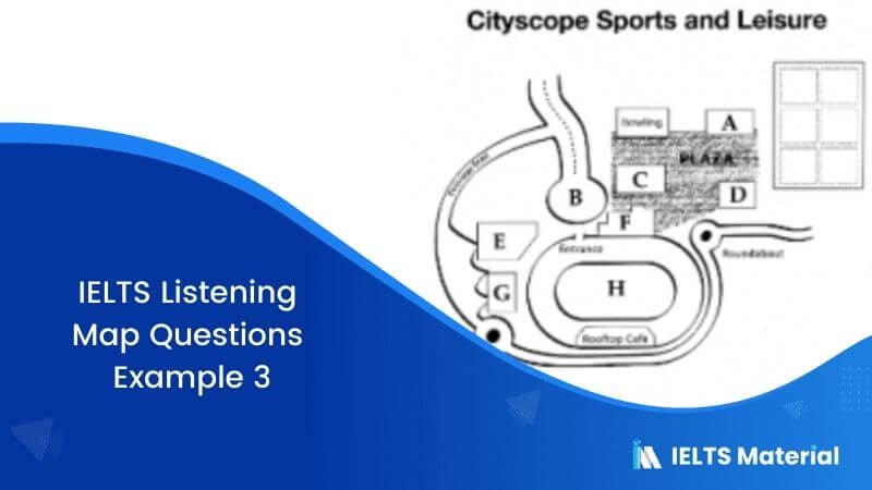 IELTS Listening Map Questions | Example 3
