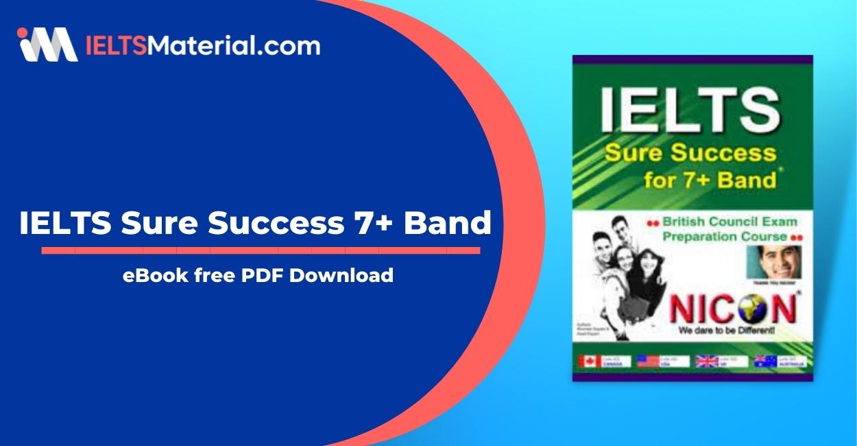 IELTS Sure Success 7+ Band eBook free PDF Download