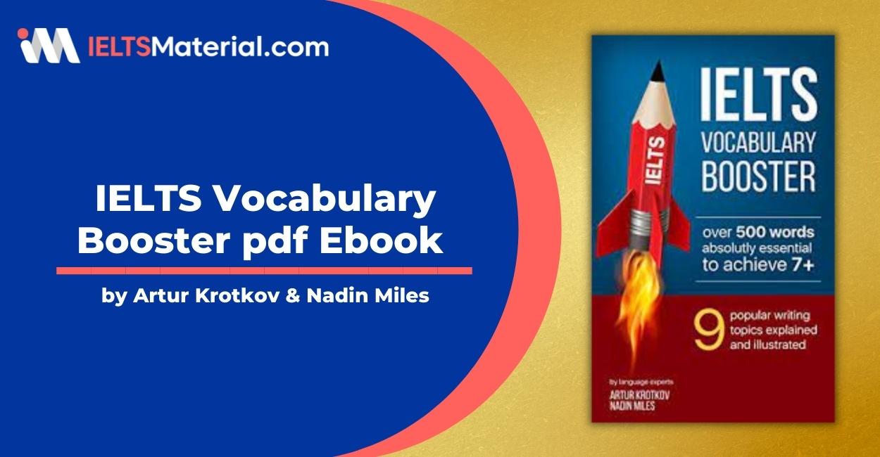 IELTS Vocabulary Booster pdf Ebook – Artur Krotkov & Nadin Miles