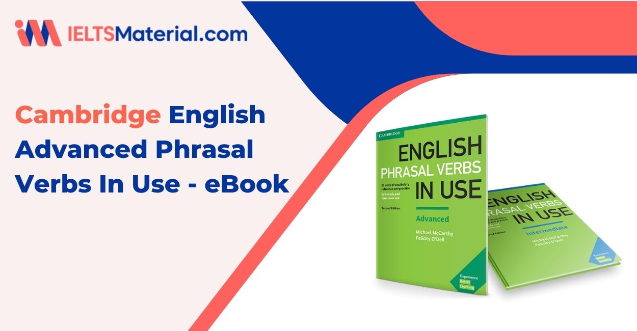 Cambridge English Advanced Phrasal Verbs In Use EBook