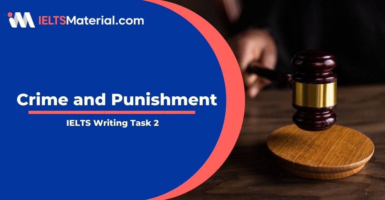 ielts essay about crime and punishment